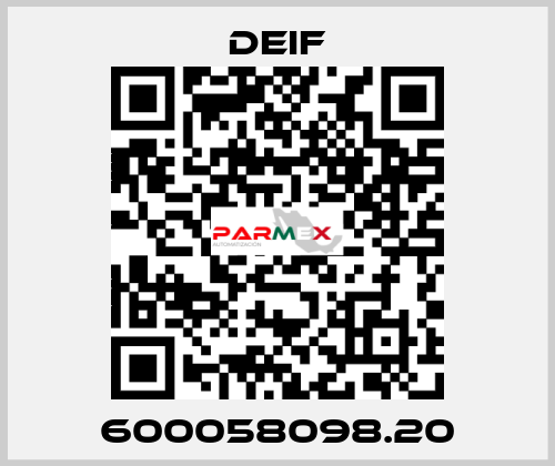 600058098.20 Deif