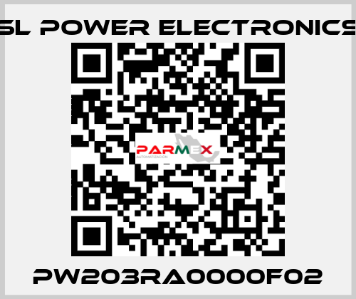 PW203RA0000F02 SL Power Electronics