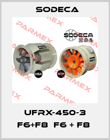 UFRX-450-3 F6+F8  F6 + F8  Sodeca