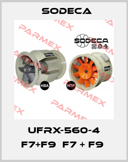 UFRX-560-4 F7+F9  F7 + F9  Sodeca