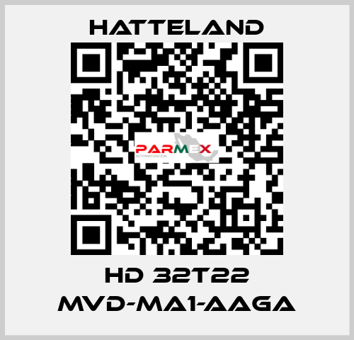 HD 32T22 MVD-MA1-AAGA HATTELAND