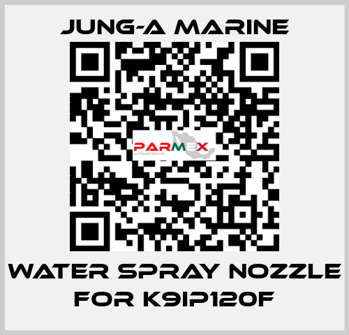 water spray nozzle for K9IP120F JUNG-A MARINE