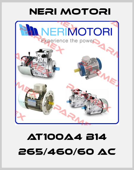 AT100A4 B14 265/460/60 AC Neri Motori