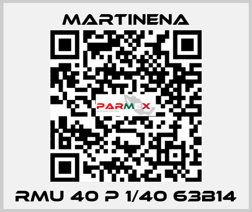 RMU 40 P 1/40 63B14 Martinena