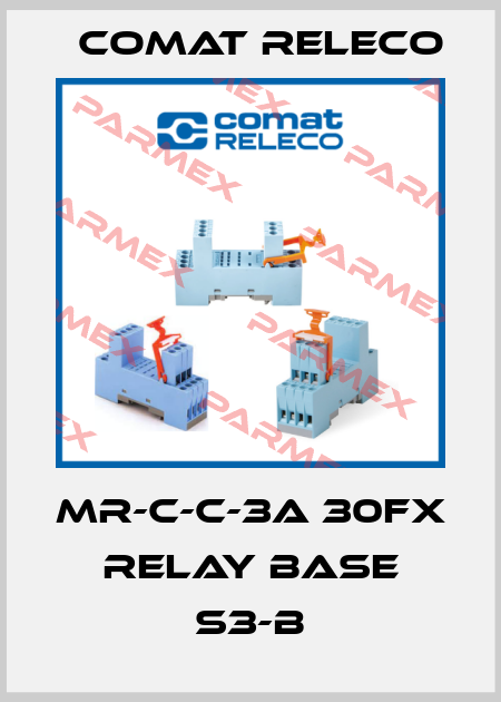 MR-C-C-3A 30FX RELAY BASE S3-B Comat Releco