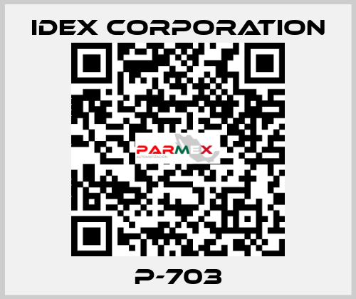 P-703 IDEX Corporation