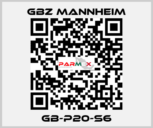 GB-P20-S6 GBZ MANNHEIM