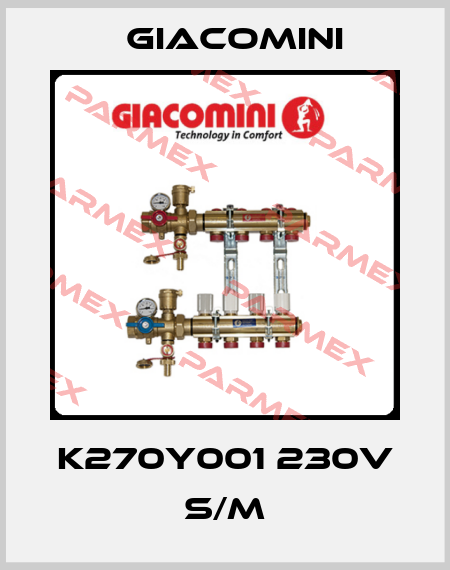 K270Y001 230V S/M Giacomini