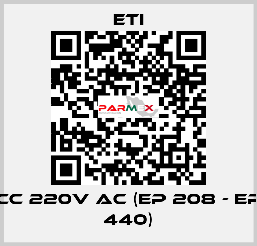 CC 220V AC (EP 208 - EP 440) Eti