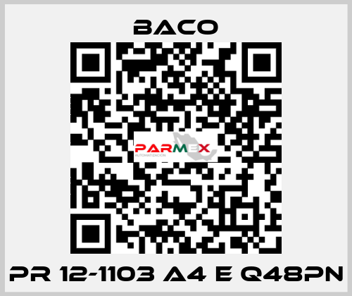 PR 12-1103 A4 E Q48PN BACO