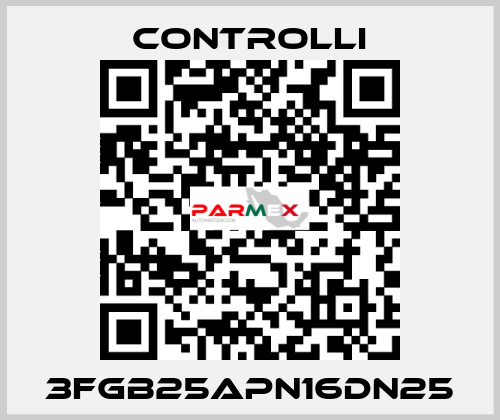 3FGB25APN16DN25 Controlli