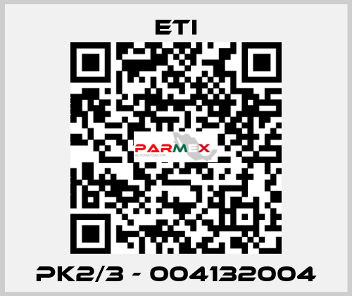 PK2/3 - 004132004 Eti