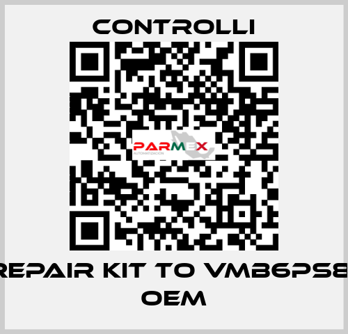 Repair kit to VMB6PS81 OEM Controlli