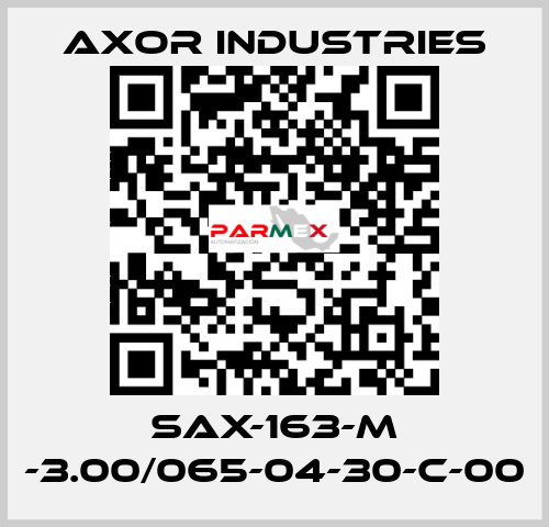 SAX-163-M -3.00/065-04-30-C-00 Axor Industries