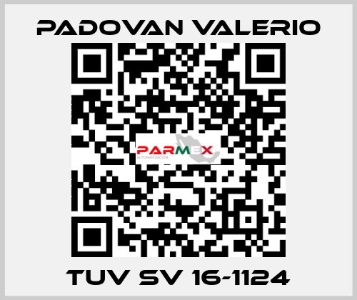 TUV SV 16-1124 PADOVAN VALERIO