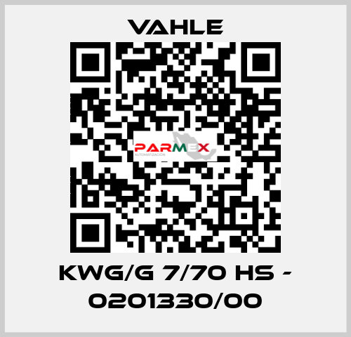 KWG/G 7/70 HS - 0201330/00 Vahle