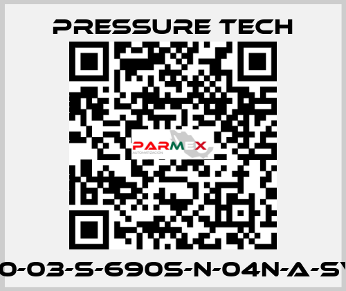 LF690-03-S-690S-N-04N-A-SV-074 Pressure Tech