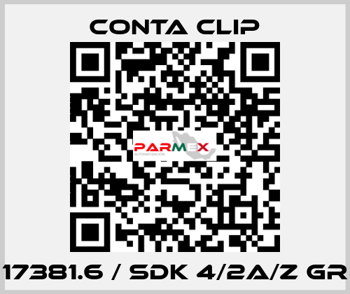 17381.6 / SDK 4/2A/Z GR Conta Clip