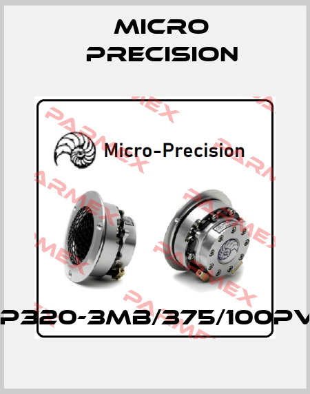 MP320-3MB/375/100PVC MICRO PRECISION