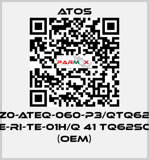 DHZ0-ATEQ-060-P3/QTQ62SC E-RI-TE-01H/Q 41 TQ62SC (OEM) Atos