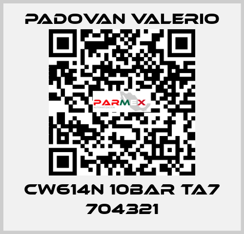 CW614N 10BAR TA7 704321 PADOVAN VALERIO