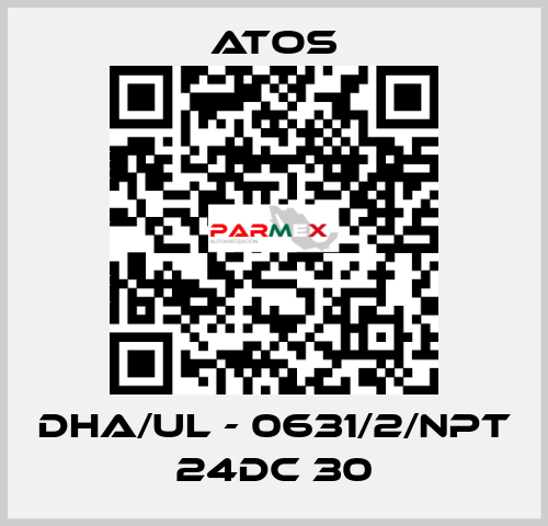 DHA/UL - 0631/2/NPT 24DC 30 Atos