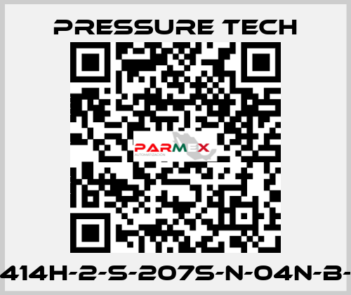 MF414H-2-S-207S-N-04N-B-SV Pressure Tech