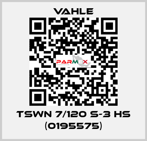 TSWN 7/120 S-3 HS (0195575) Vahle