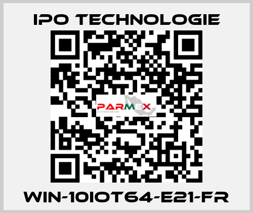 WIN-10IOT64-E21-FR IPO Technologie