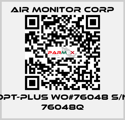 DPT-plus WO#76048 S/N 76048Q AIR MONITOR CORP