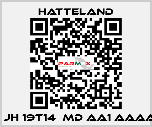 1 JH 19T14  MD AA1 AAAA HATTELAND