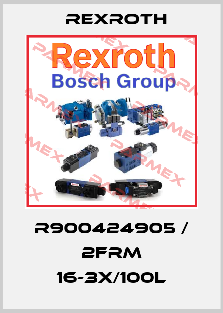 R900424905 / 2FRM 16-3X/100L Rexroth