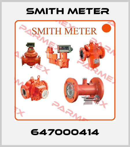 647000414 Smith Meter