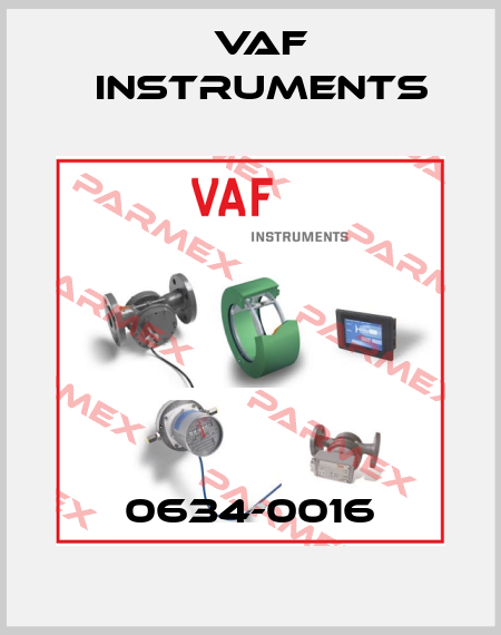 0634-0016 VAF Instruments