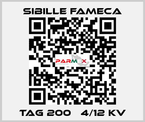 TAG 200   4/12 kV Sibille Fameca