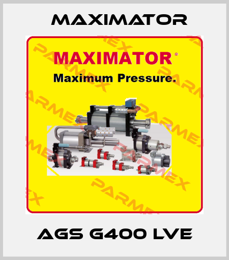 AGS G400 LVE Maximator