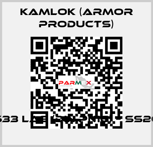 633 LAS (DIN PN16) – SS20 KAMLOK (Armor Products)