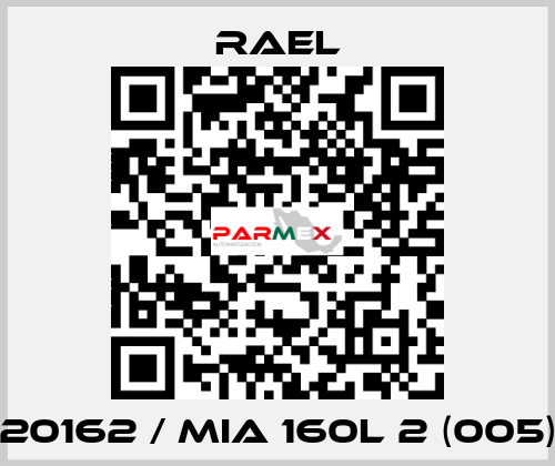 20162 / MIA 160L 2 (005) RAEL