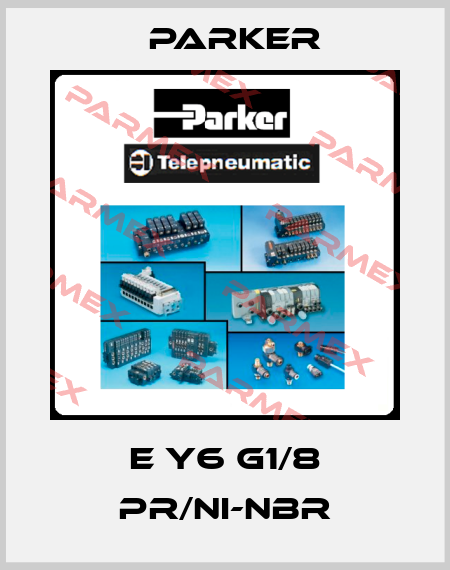E Y6 G1/8 PR/NI-NBR Parker
