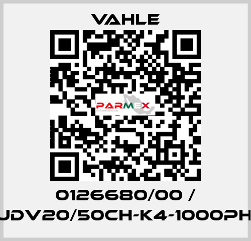 0126680/00 / DT-UDV20/50CH-K4-1000PH-DB Vahle