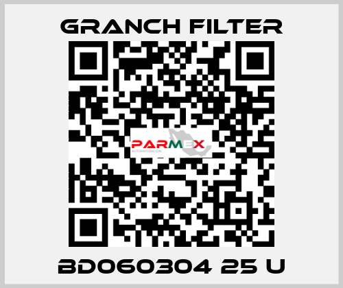 BD060304 25 U GRANCH FILTER