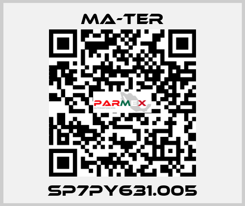 SP7PY631.005 MA-TER