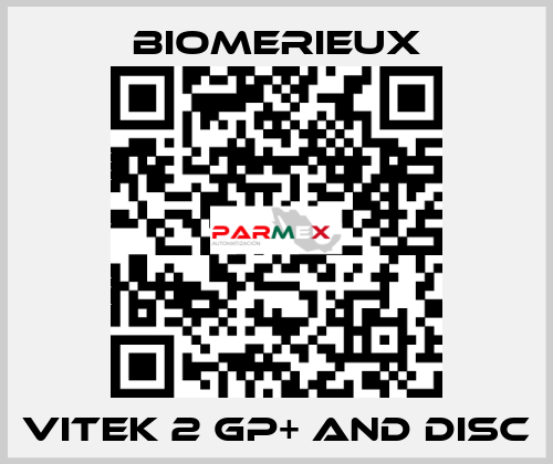 Vitek 2 GP+ and disc Biomerieux