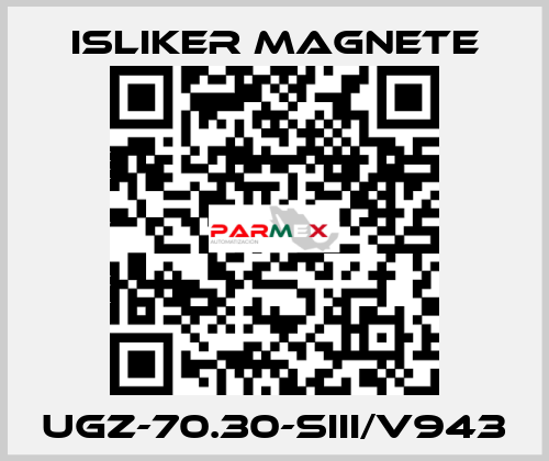 UGz-70.30-SIII/V943 ISLIKER MAGNETE