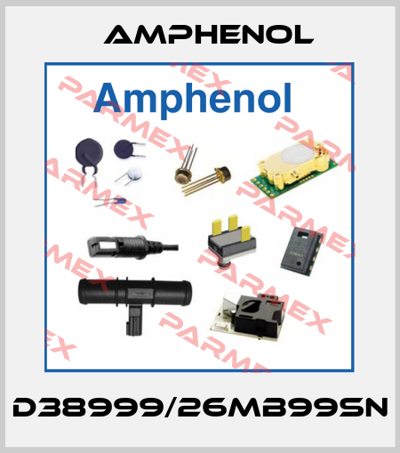 D38999/26MB99SN Amphenol