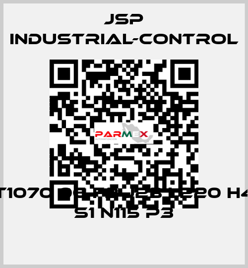 T1070 06 F2 J23 L220 H4 S1 N115 P3 JSP Industrial-Control