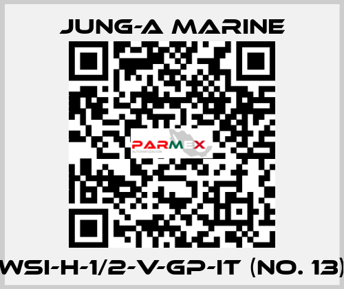 WSI-H-1/2-V-GP-IT (No. 13) JUNG-A MARINE