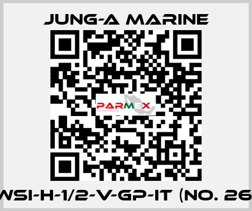 WSI-H-1/2-V-GP-IT (No. 26) JUNG-A MARINE