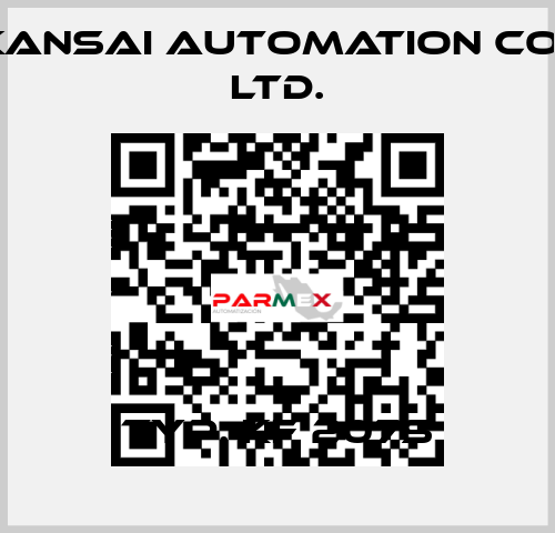 Typ. KF 207S KANSAI Automation Co., Ltd.