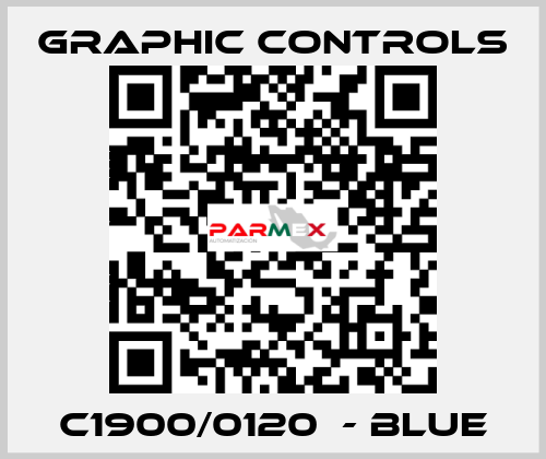 C1900/0120  - blue Graphic Controls